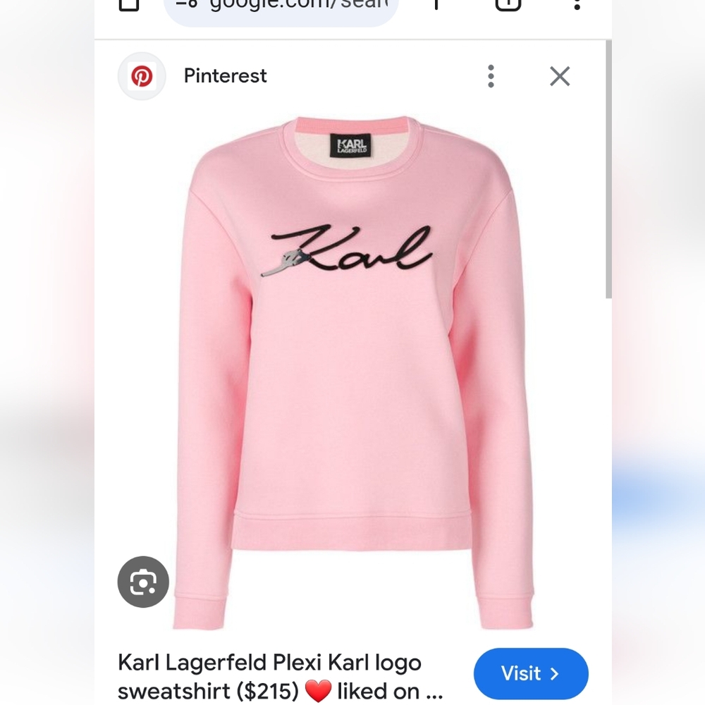 Karl Lagerfeld sweatshirt Sm
